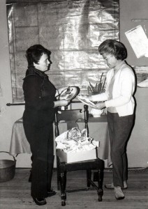 Edith Herman (L ) and Anne Neils-Doerr (R  ) ca  1975 (2)